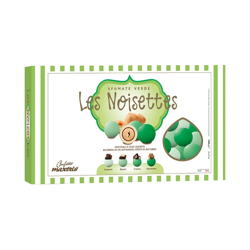 Confetti Les Noisettes Maxtris Sfumate Verde - Gozzo Event Solution